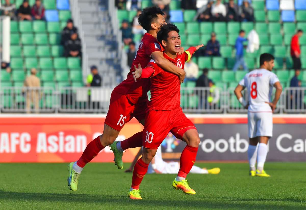 Thua U20 Iran với tỷ số 1-3, U20 Việt Nam chính thức dừng bước ở vòng bảng VCK giải U20 châu Á 2023